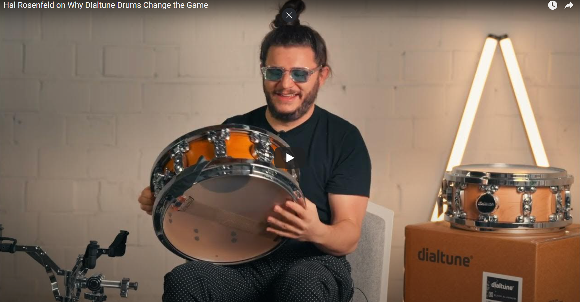 One Drum, A Hundred Movies: Hal Rosenfeldβs Desert Island Snare