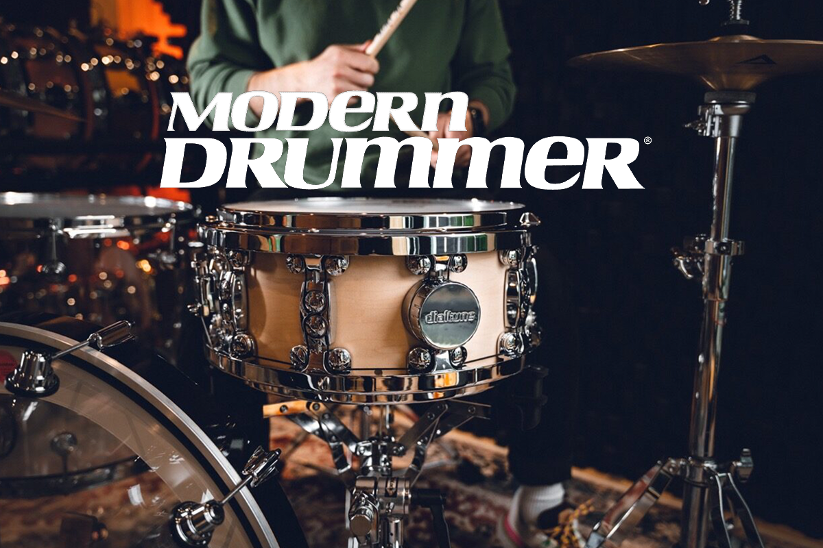 Dialtune Snares Earn Rave Review from Modern Drummer