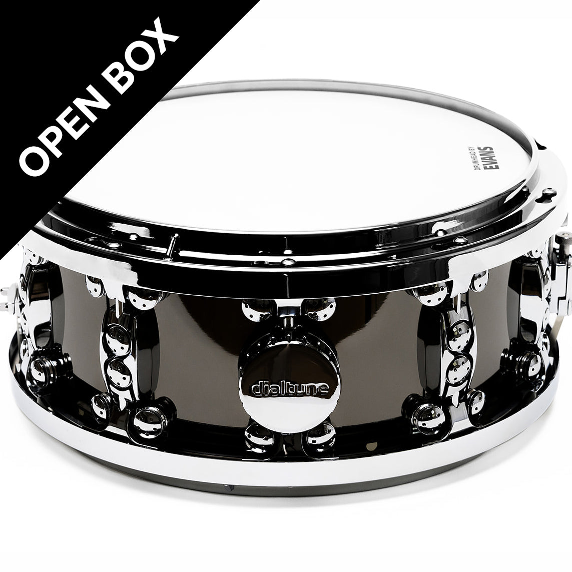 OPEN BOX 6.5x14 Black Nickel Brass