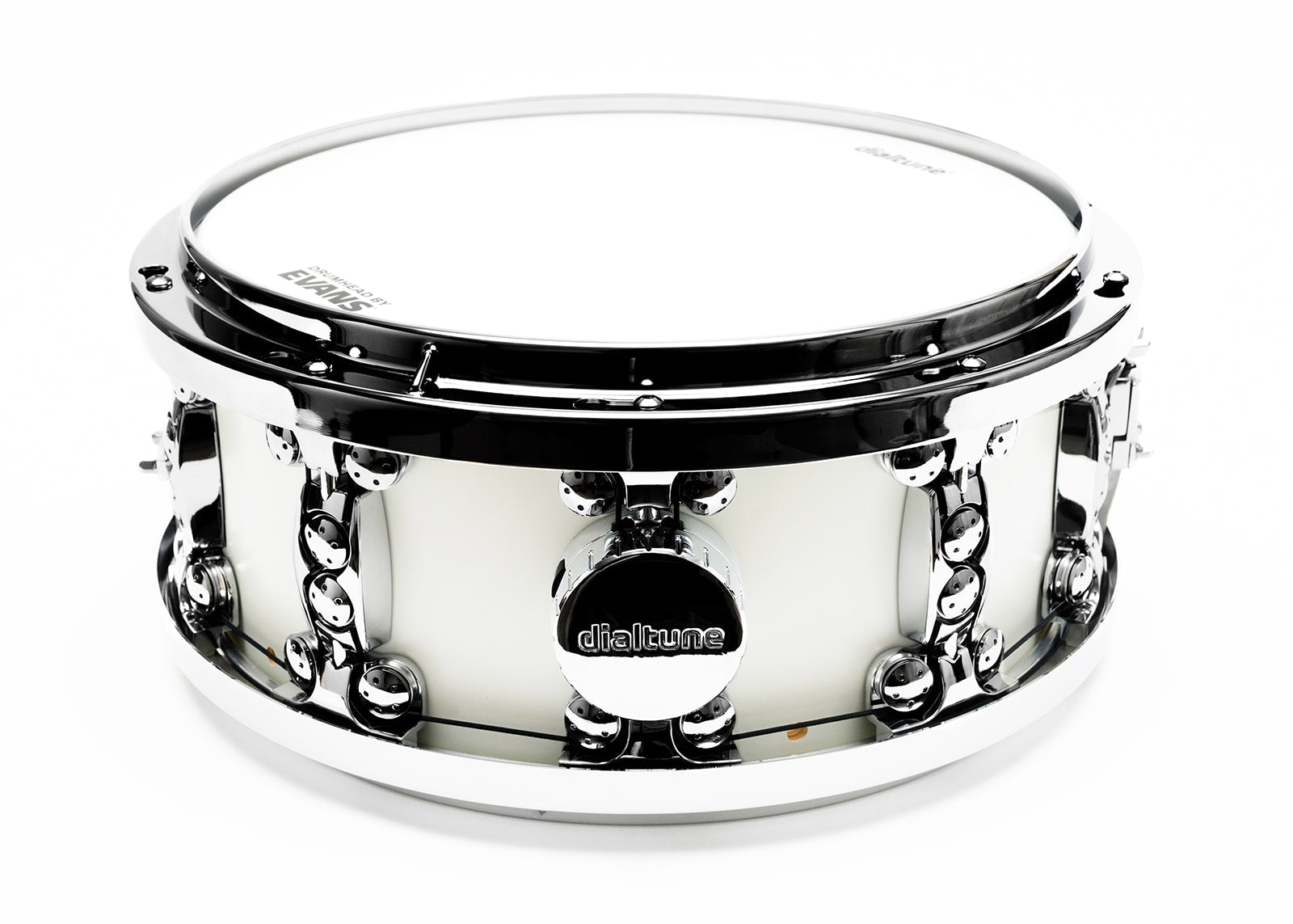 6.5x14 Matte White Maple Snare Drum