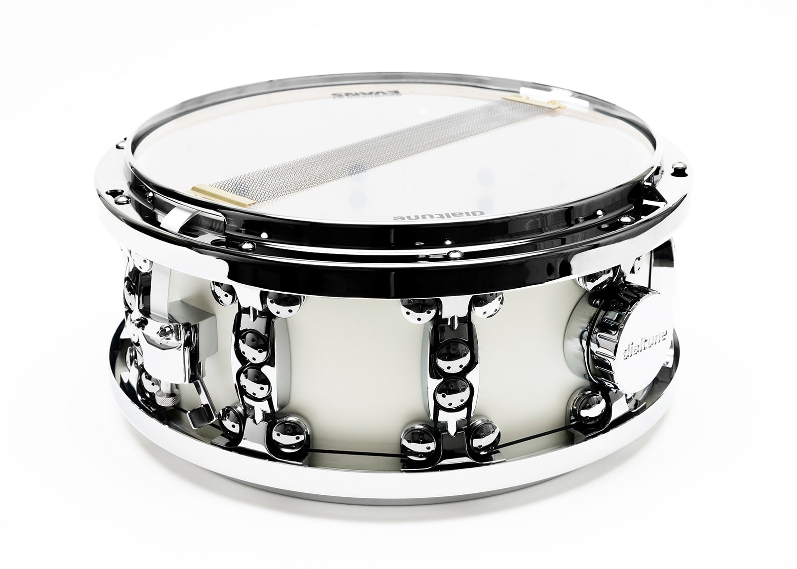 6.5x14 Matte White Maple Snare Drum