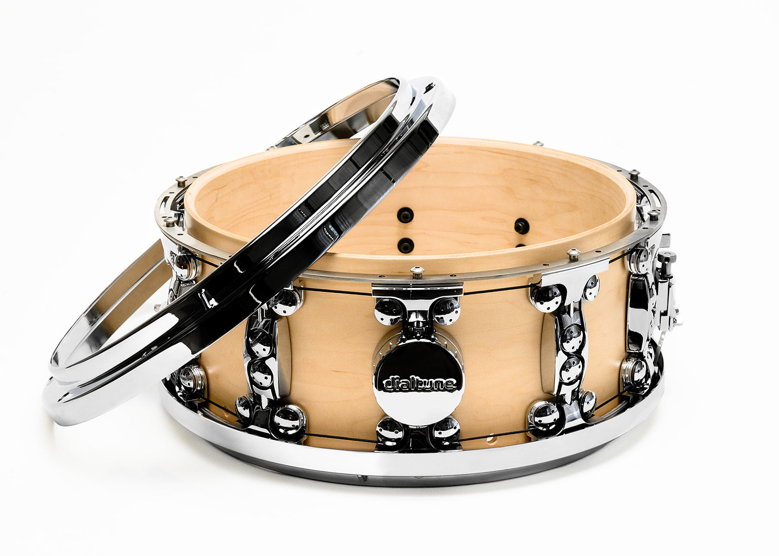 6.5x14 Natural Stain Maple Snare Drum