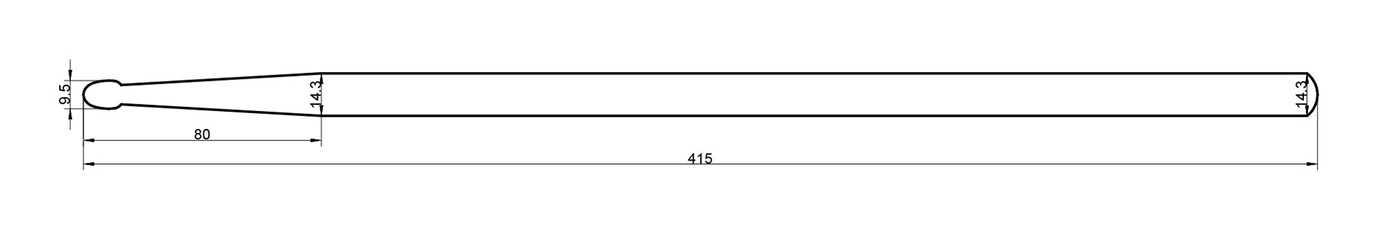 Rohema Extreme 5AX Hickory Drumsticks