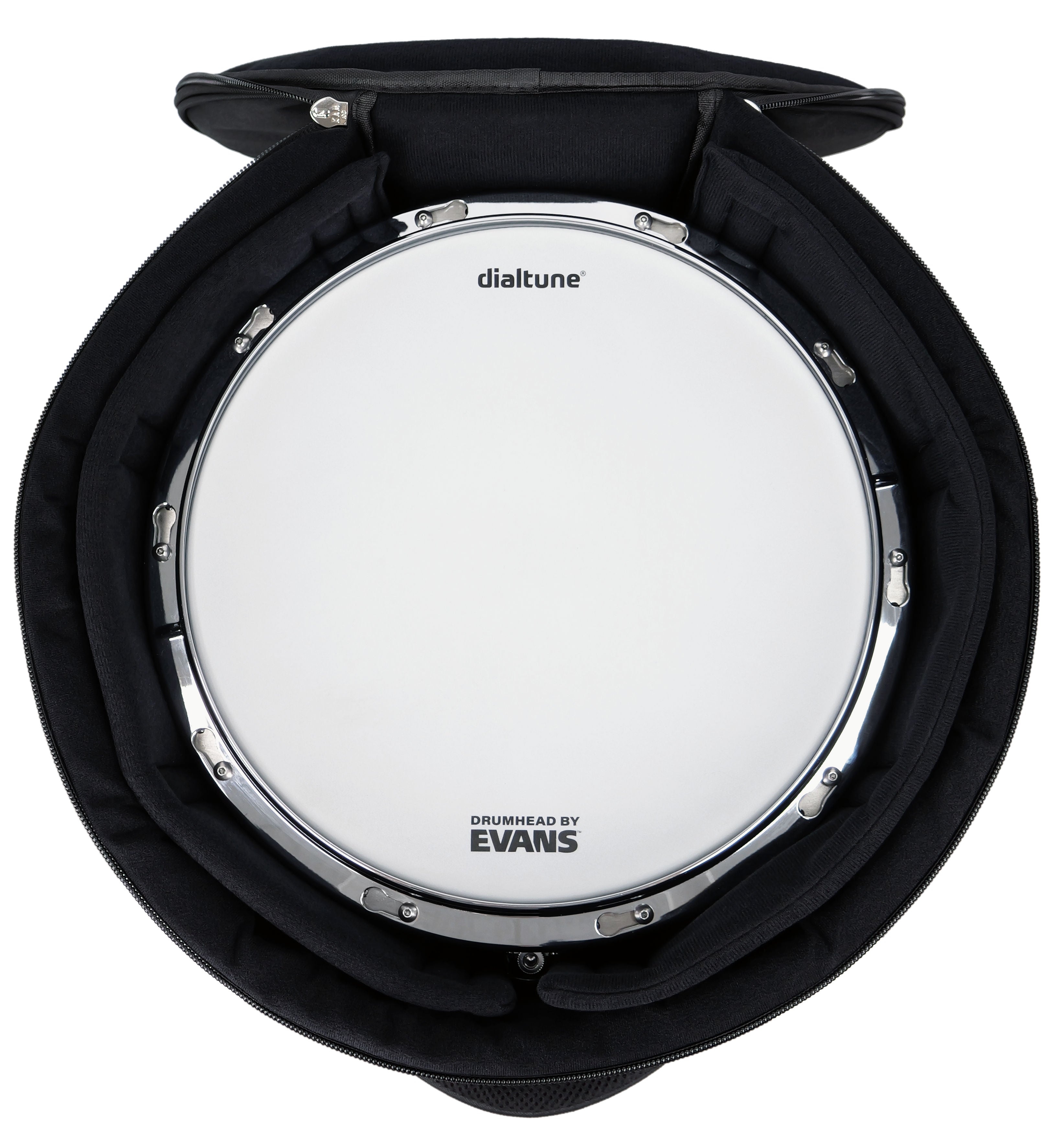 Dialtune 6.5x14 Snare Drum Bag – Padded, Backpack Style Case