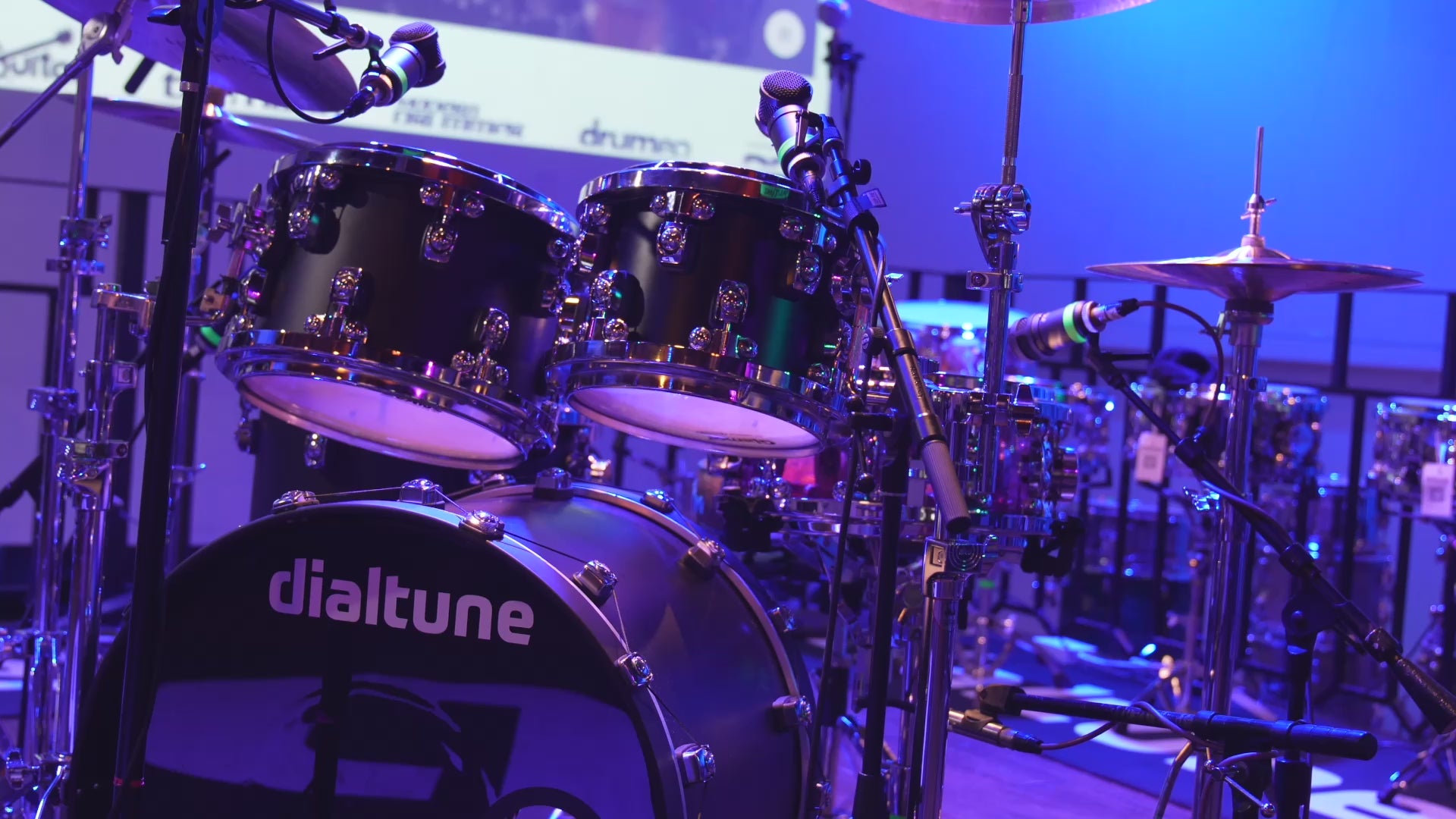Load video: drummer tuning dialtune rack tom