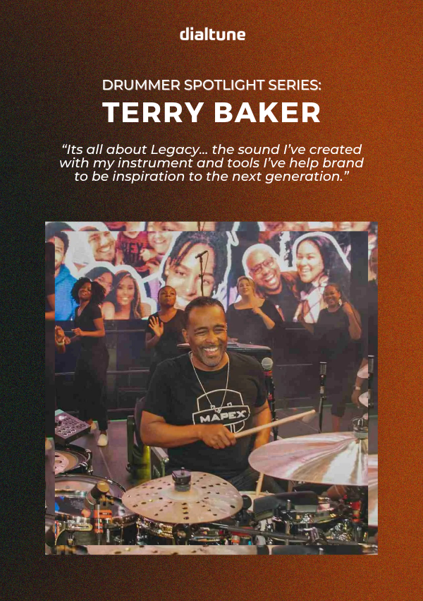 Terry Baker – Gospel Drumming Legend and Dialtune Artist