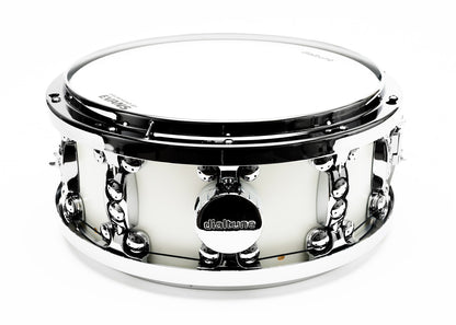 6.5x14 Matte White Maple Snare Drum
