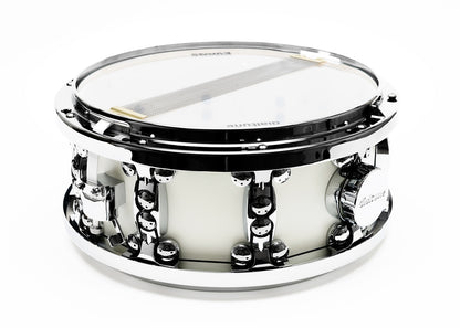6.5x14 Matte White Maple Snare Drum