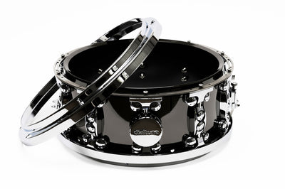 6.5x14 Black Nickel Brass Snare Drum