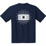 Dialtune Burst, Pocket T-Shirt