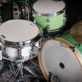 6.5x14 Maple Matte White Snare Drum