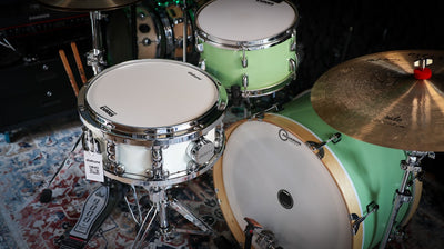 6.5x14 Matte White Maple Snare Drum