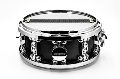 6.5x14 Powder Coated Matte Black Aluminum Snare Drum (LIMITED RELEASE)