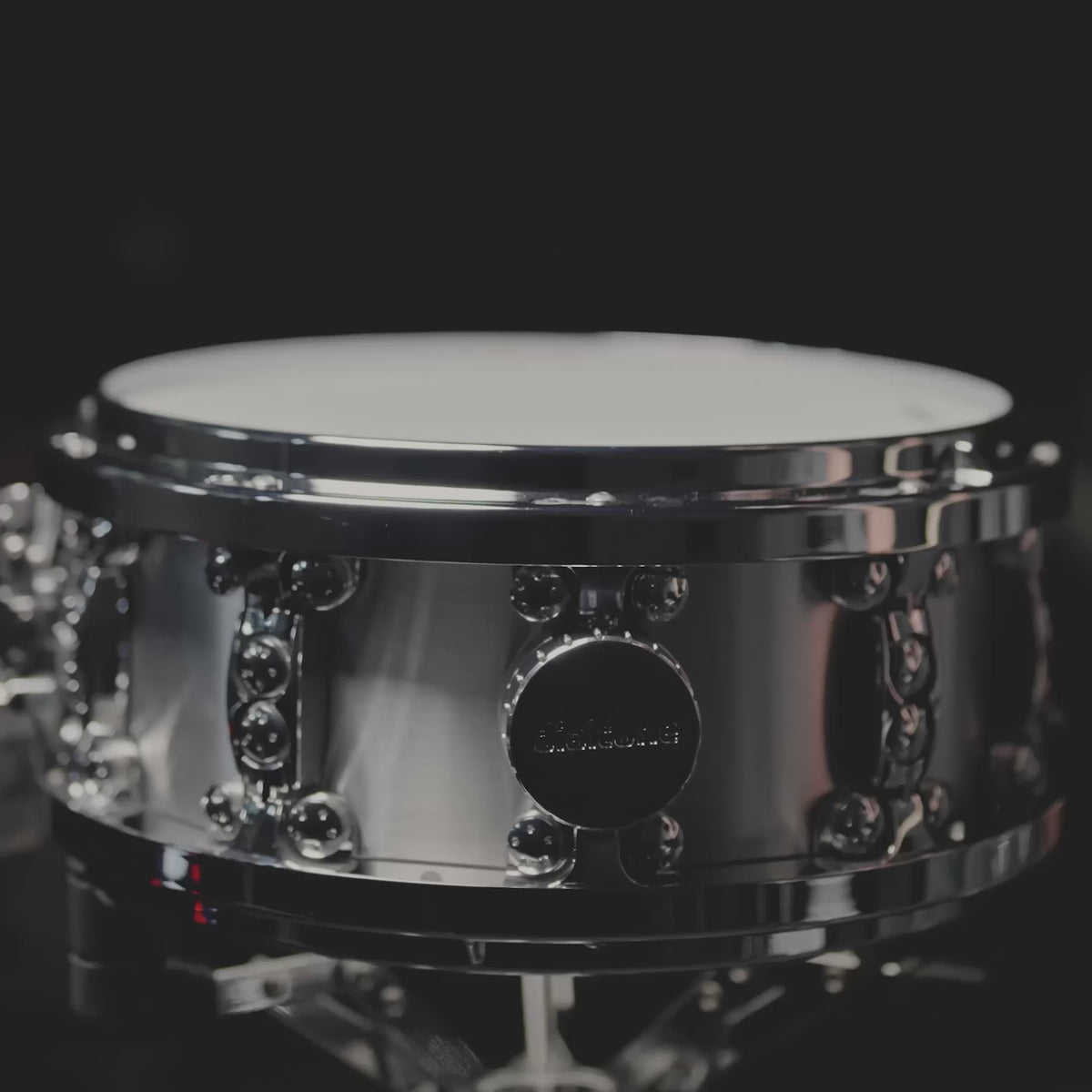 Load video: 6.5x14 Raw Spun Aluminum Snare Drum