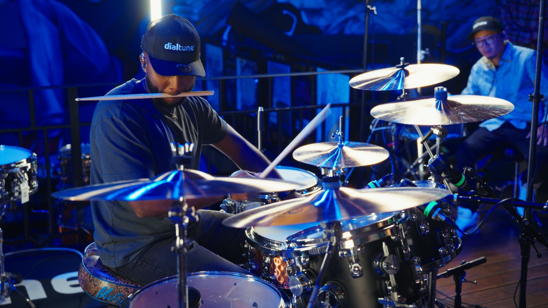 Josh Foster drum solo with Dialtune Drum Set