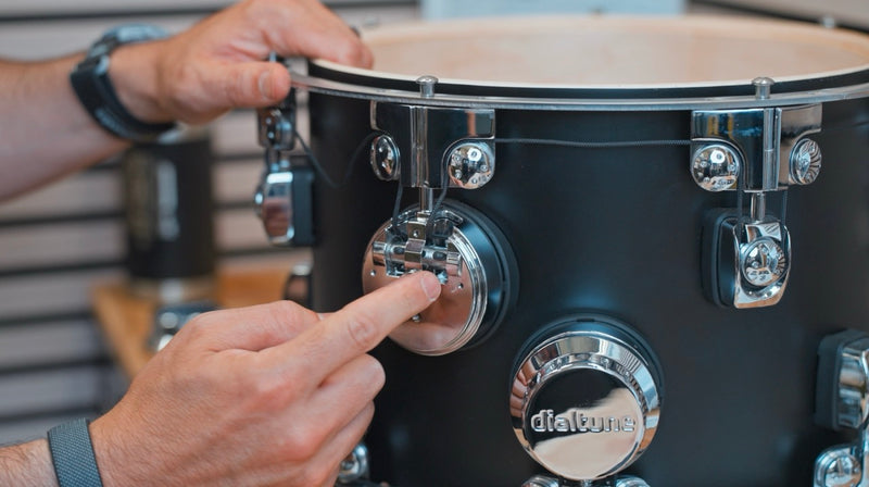 How to change a cable on a Dialtune drum set