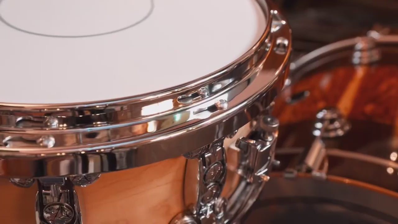 Load video: Changing a drum head on a Dialtune rack tom